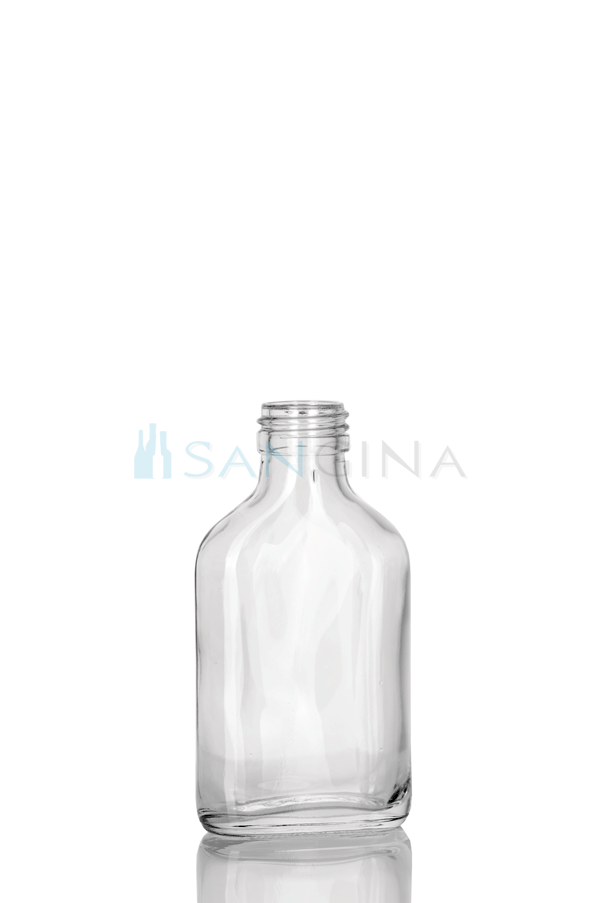 100 ml glass bottles Flat
