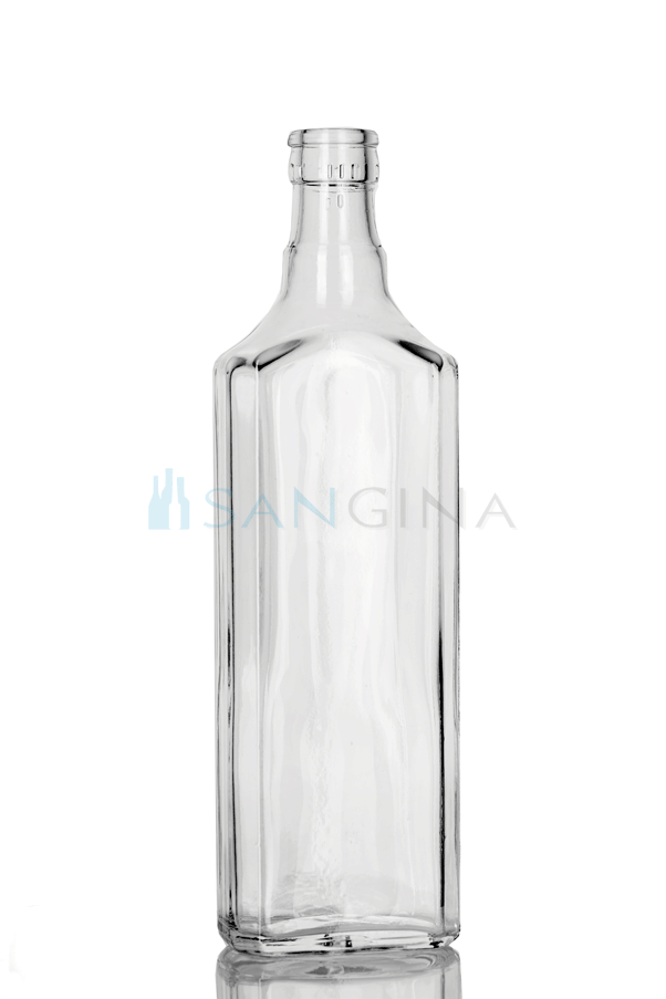 Szklane butelki o pojemności 700 BMK
