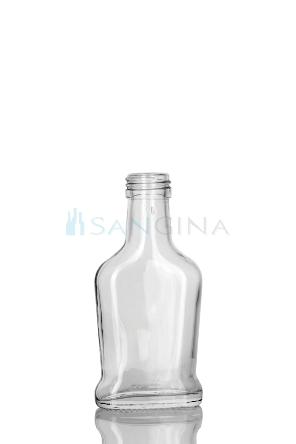 100 ml glassflasker FLAT KH