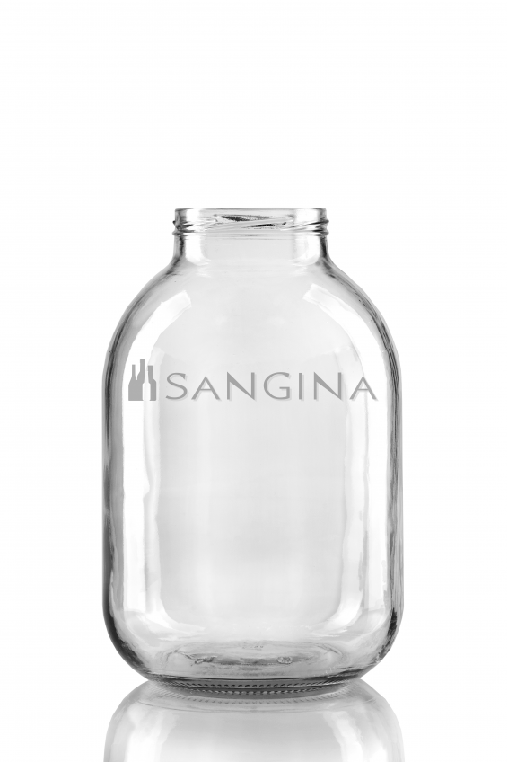 3000 ml glass jars